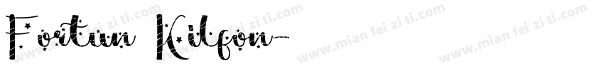 Fortun Kilfon字体转换
